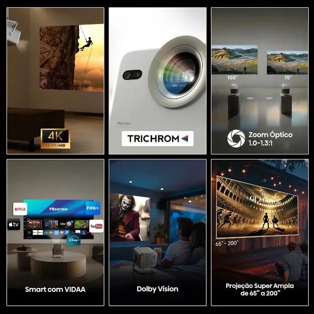 Projetor Hisense Vidda M2 Pro - Foto 5