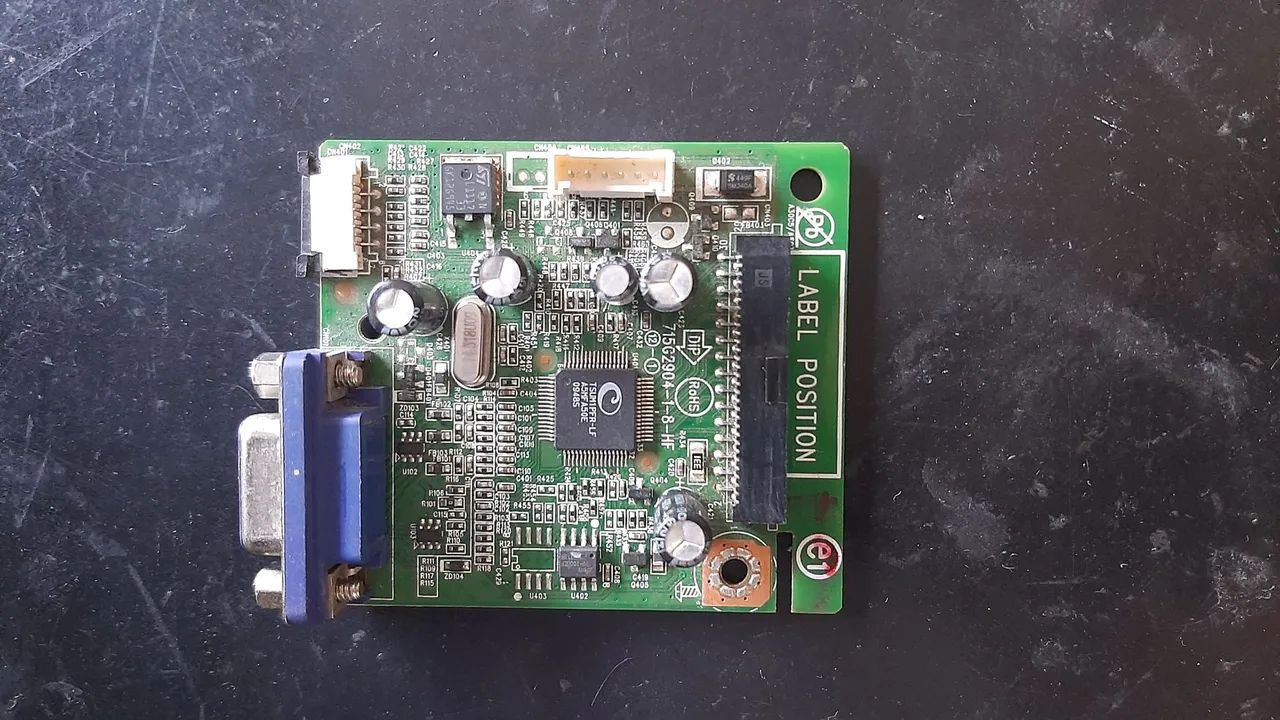 Placa principal do monitor Dell E170