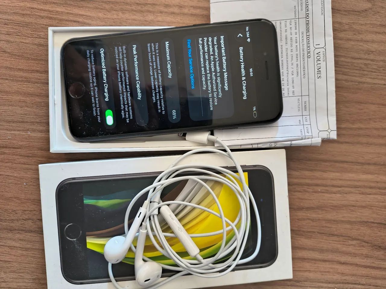 iPhone SE 2 geração defeito na tela - Foto 3