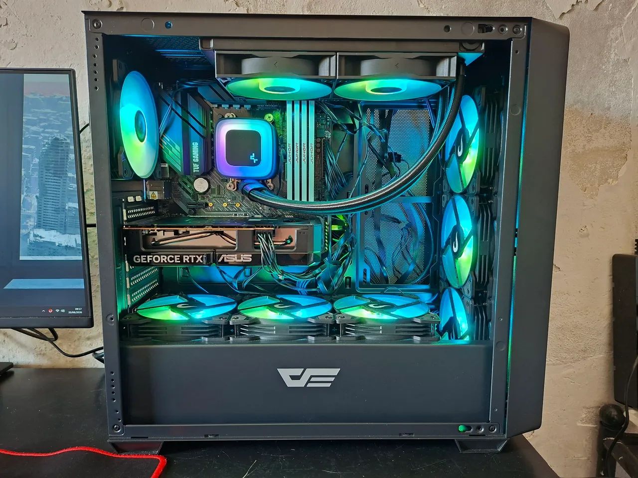PC GAMER Ryzen 5600xt RTX 5060 32GB RAM - Foto 3