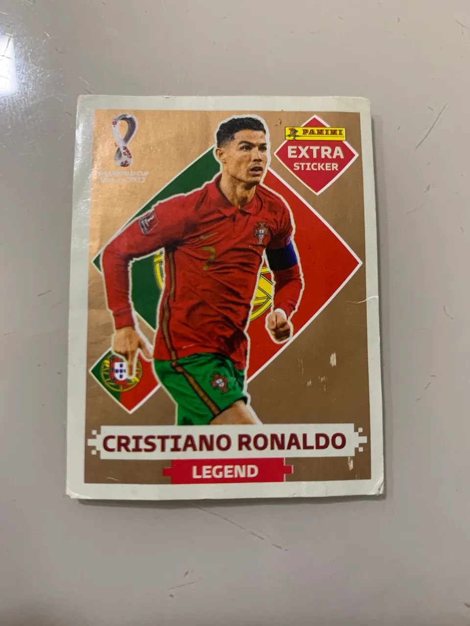Figurinha Cristiano Ronaldo Bronze 2022
