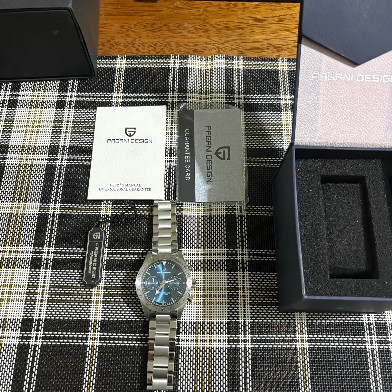 Relógio pagani design 40 mm