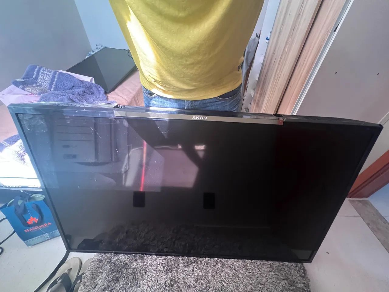 Smart TV de 60 polegadas com tecnologia LED 3D e resolução Full HD