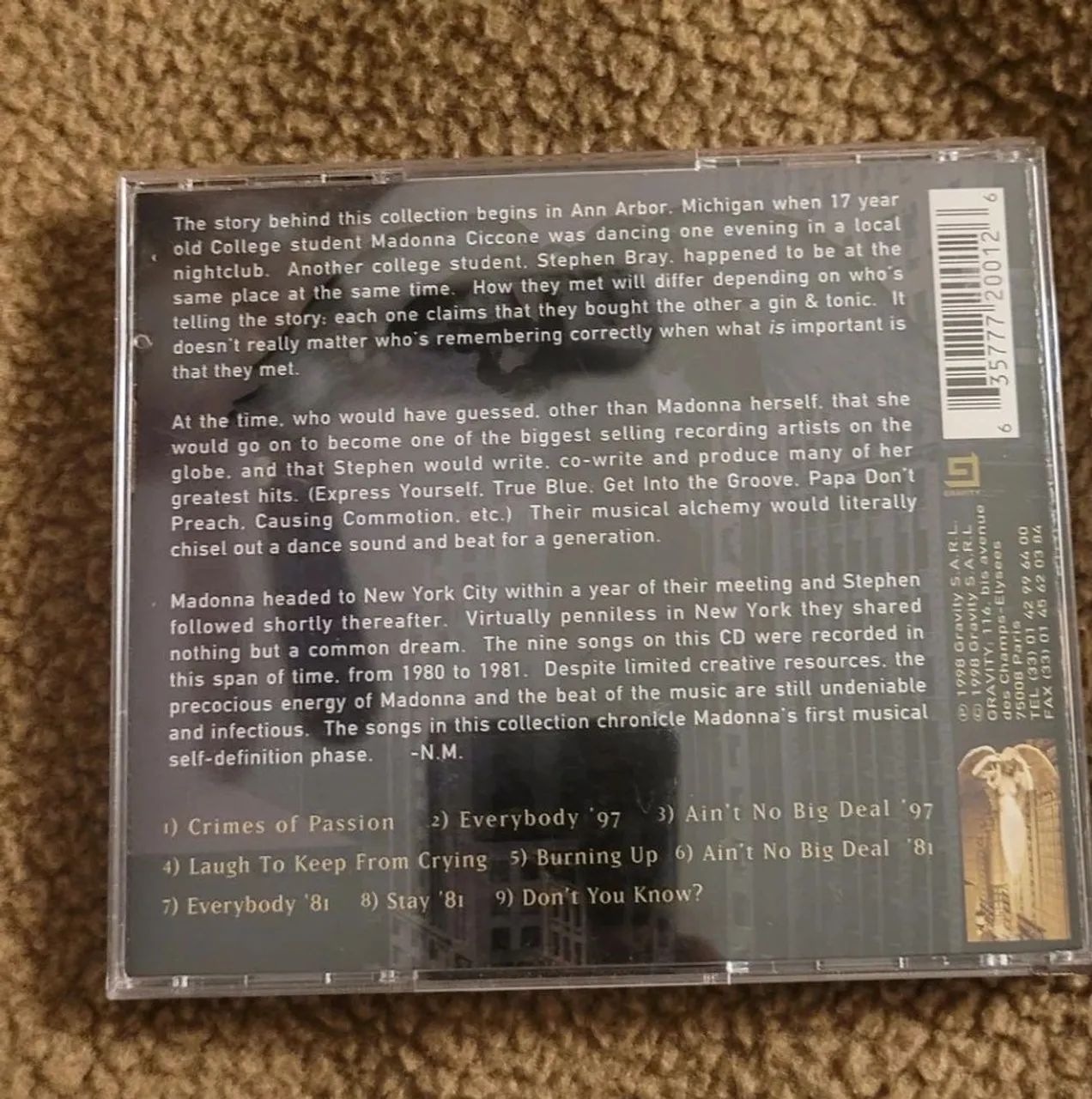 Madonna - In The Beginning ( Original) - Foto 3
