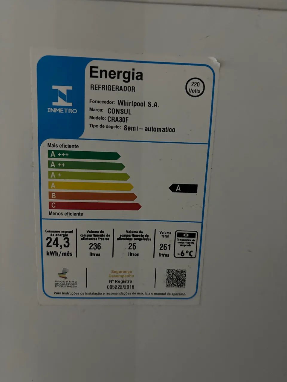 Geladeira 236L - Foto 2