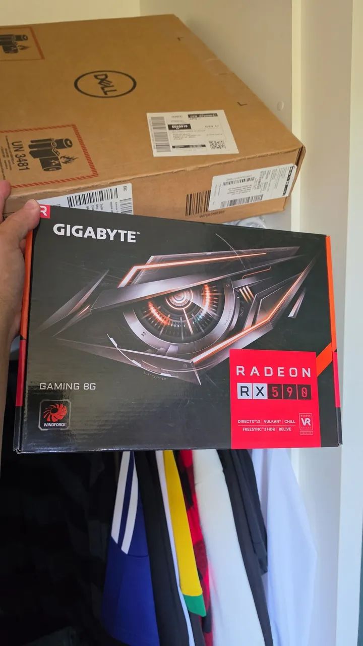 Placa RX 590 8Gb Gigabyte  - Foto 2