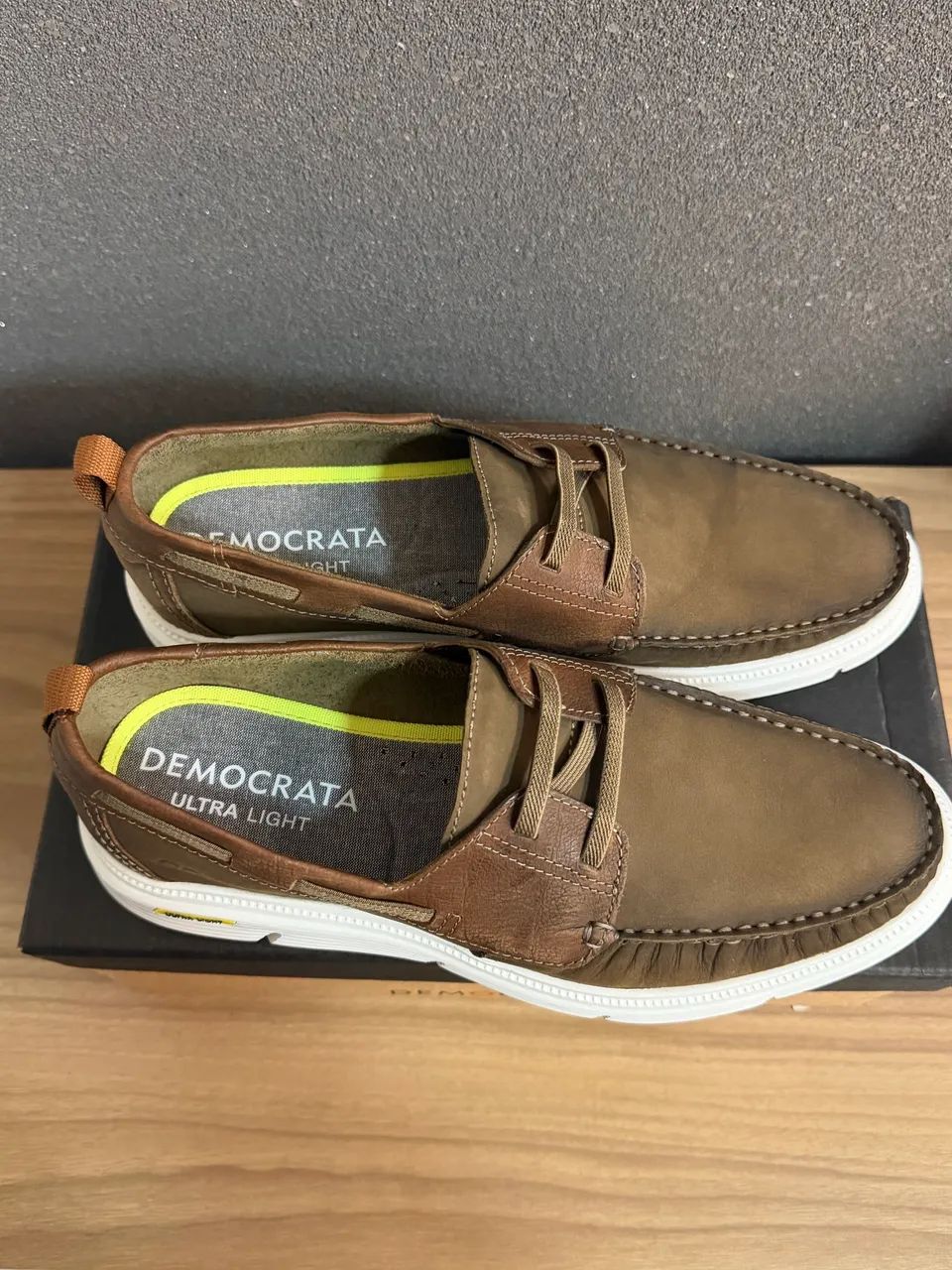 Mocassim Democrata Ultra Light N° 41 - Foto 2