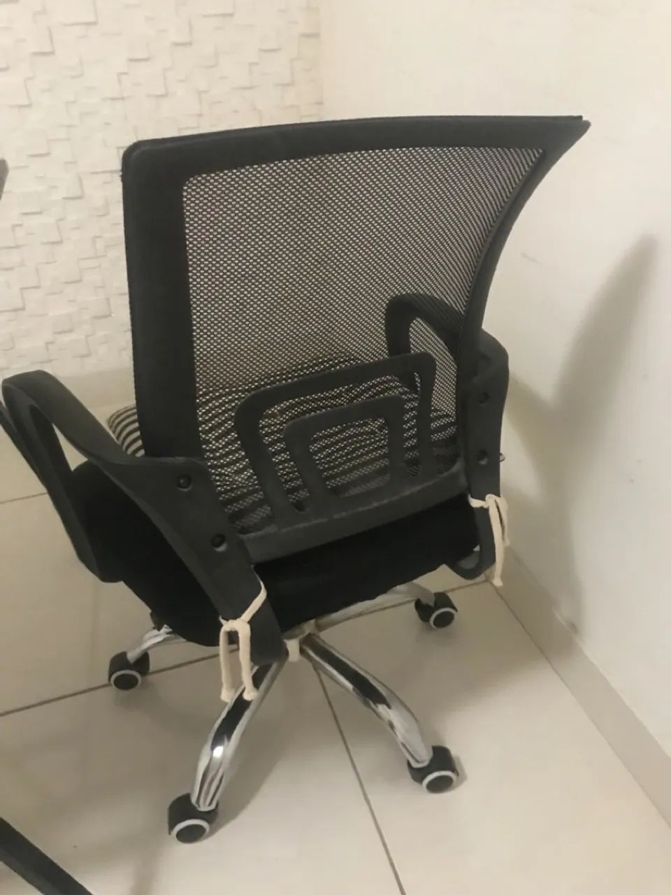 CONJUNTO MESA + CADEIRA PARA ESCRITÓRIO/HOME OFFICE  - Foto 5