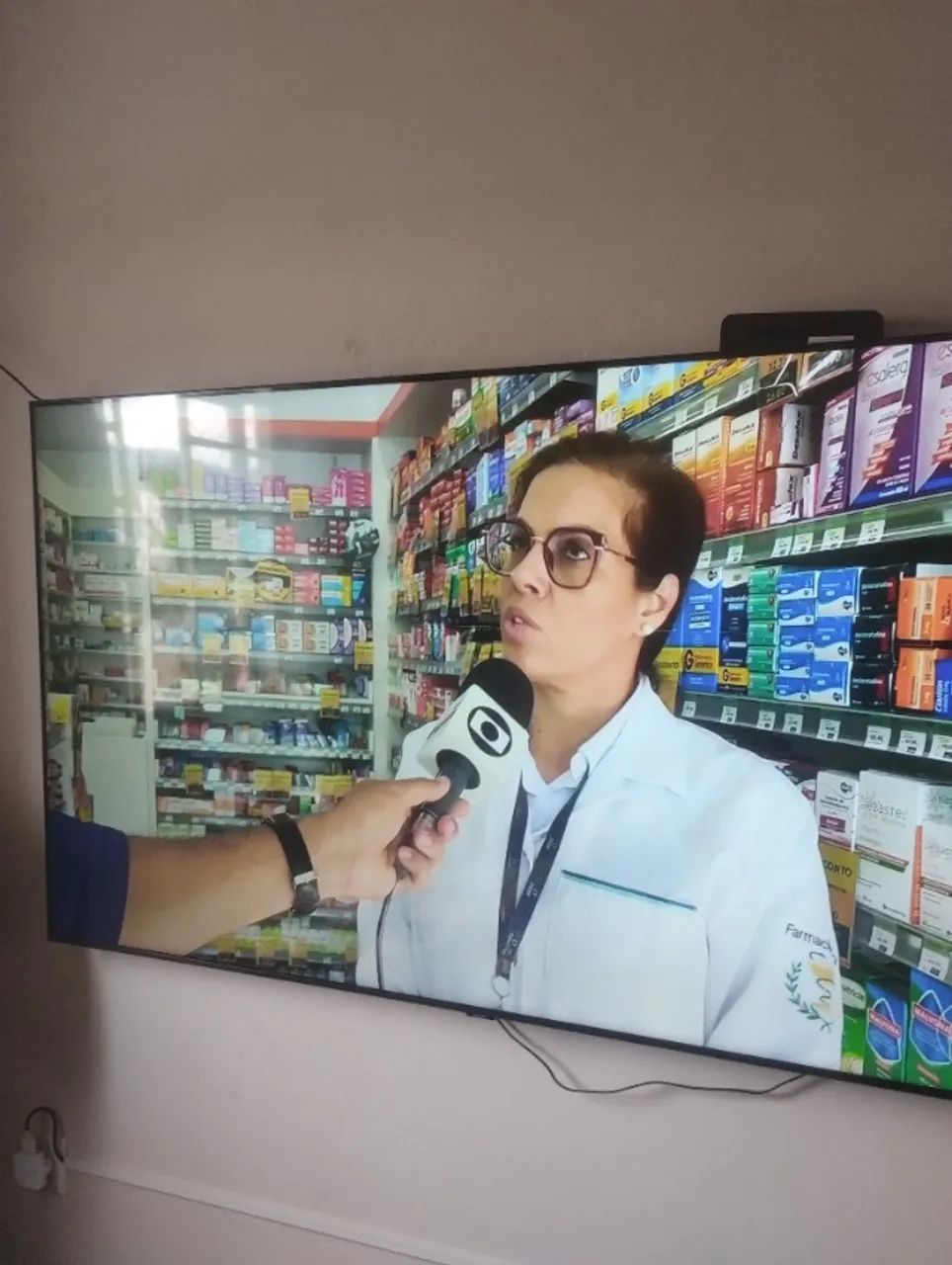 Tv 75 polegadas Samsung cristal 4 k - Foto 2