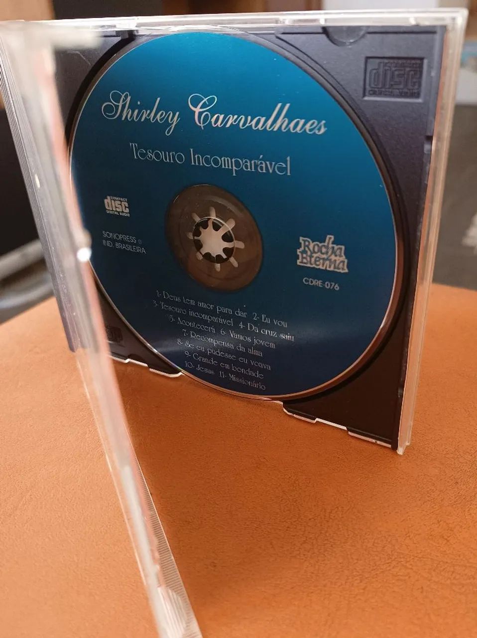 CD Shirley Carvalhaes Tesouro Incomparável Original 1981 - Foto 5