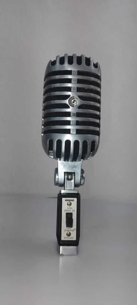 MICROFONE SHURE 55SH VINTAGE SEMI NOVO   - Foto 3
