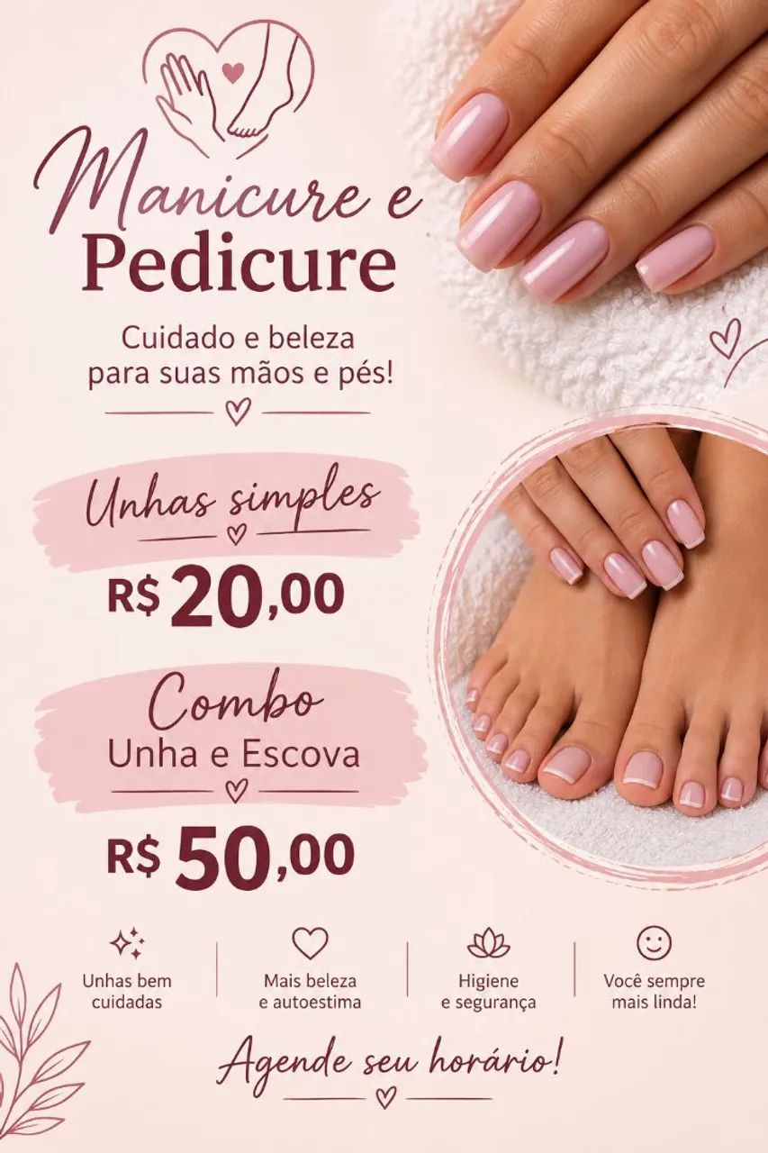 Pedicure e manicure 