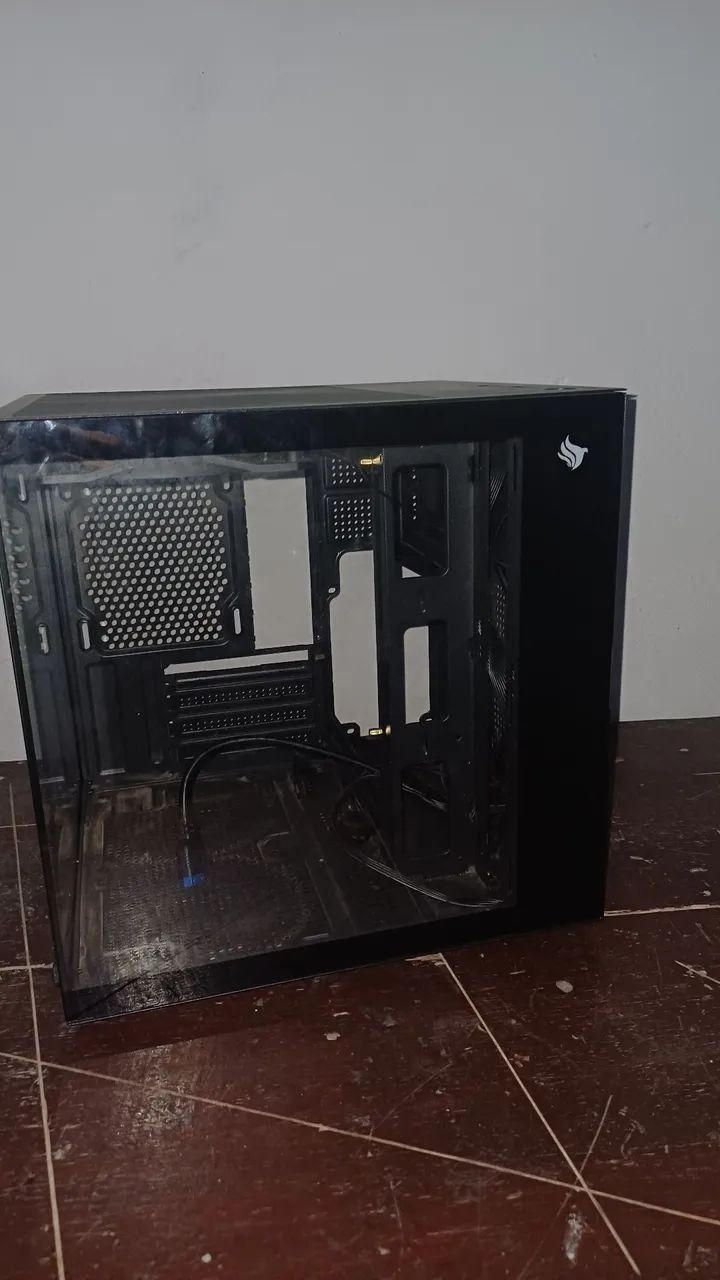 Gabinete atom mini tower com 1 fan rgb