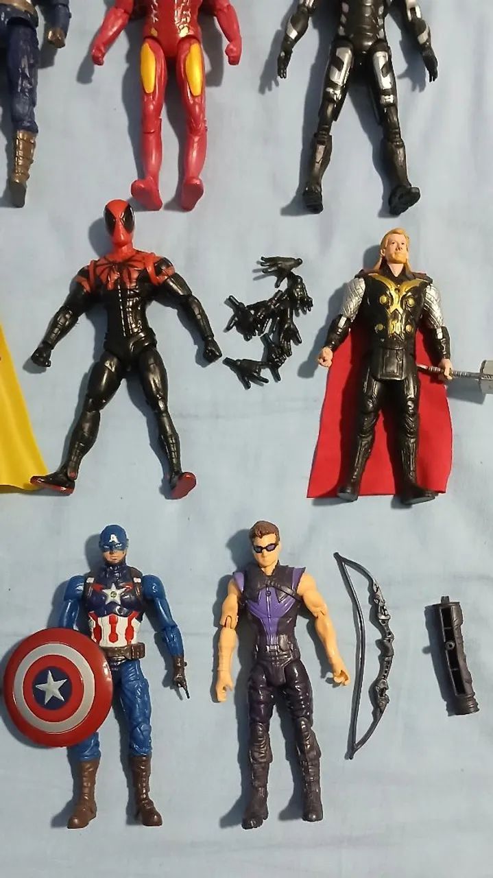 Bonecos marvel bootlegs lote - Foto 2
