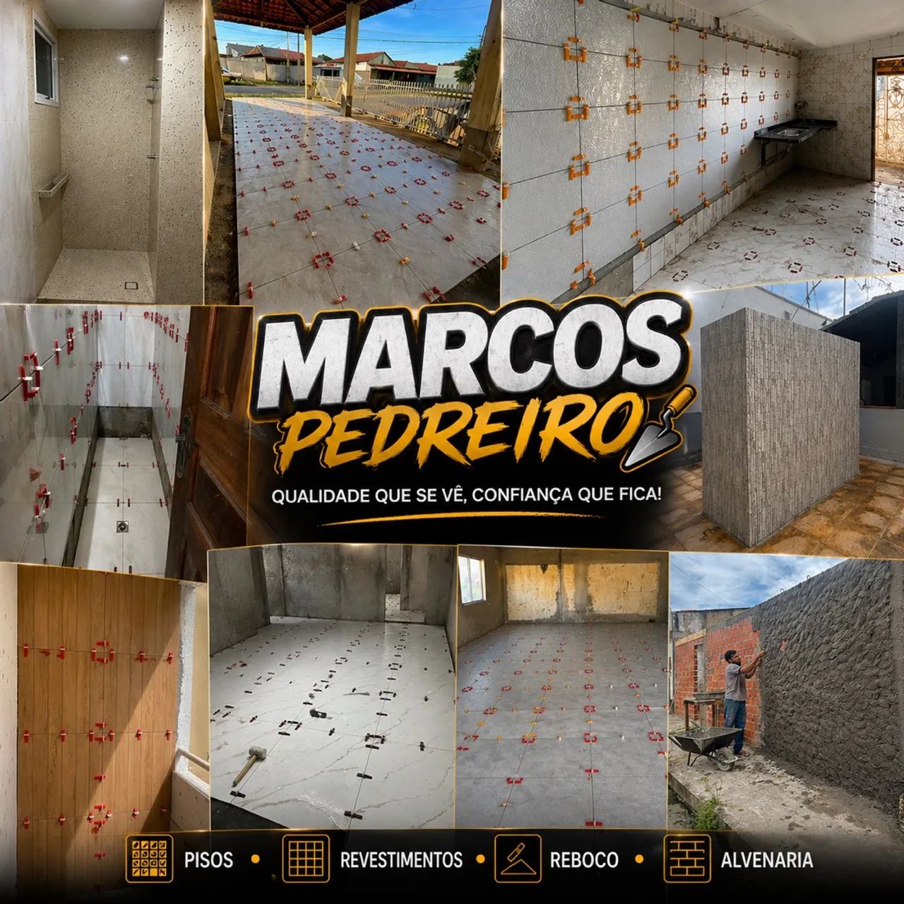 Pedreiro profissional 