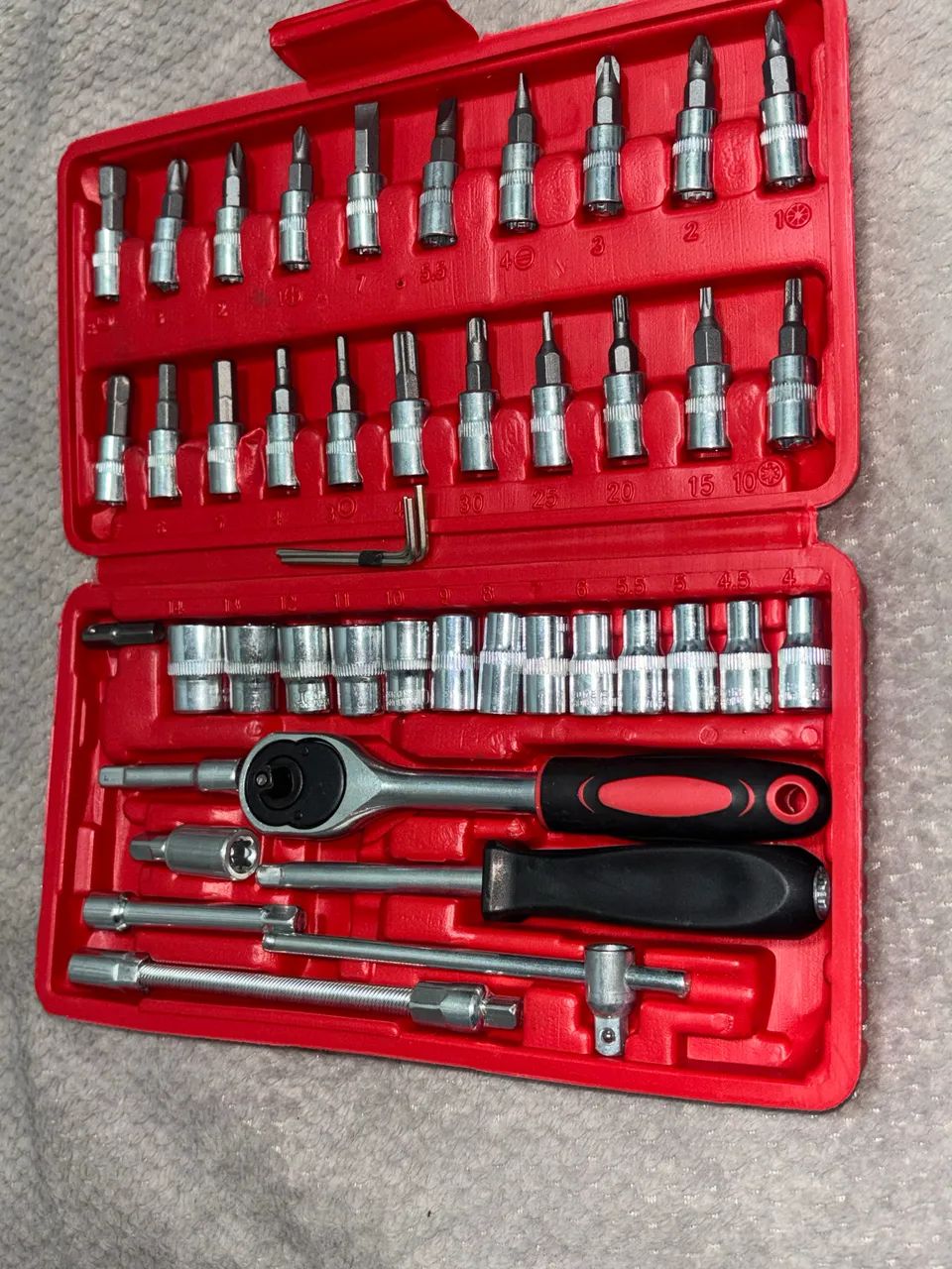 Kit de ferramentas com 46 peças  - Foto 2