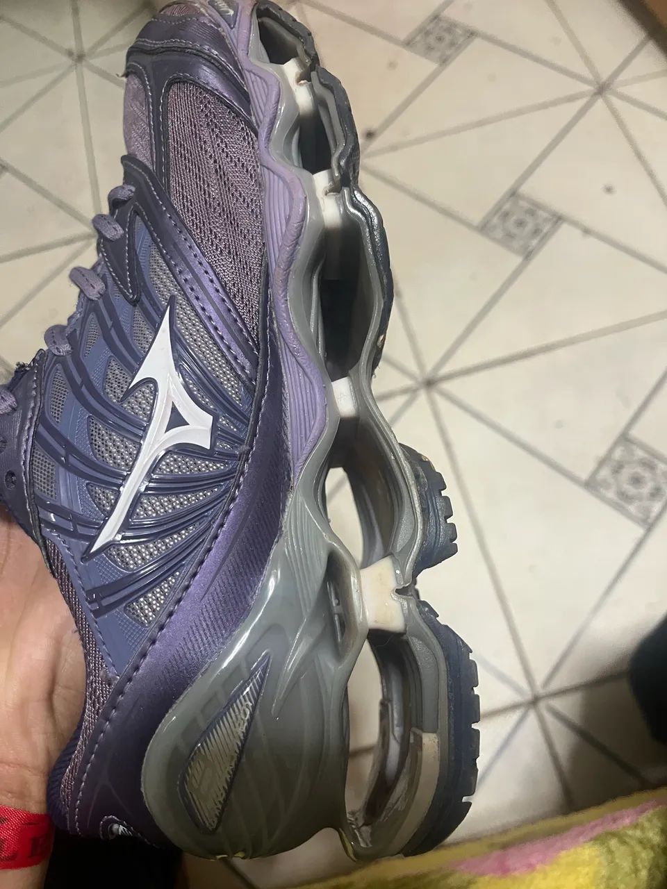 Mizuno pro 8 roxo  - Foto 4