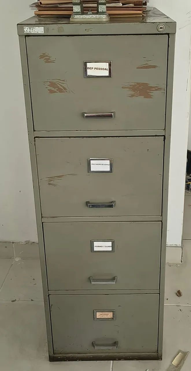 arquivo de aço 4 gavetas