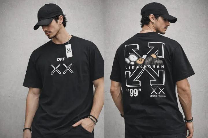 Camisa Off-White Oversized tamanho P