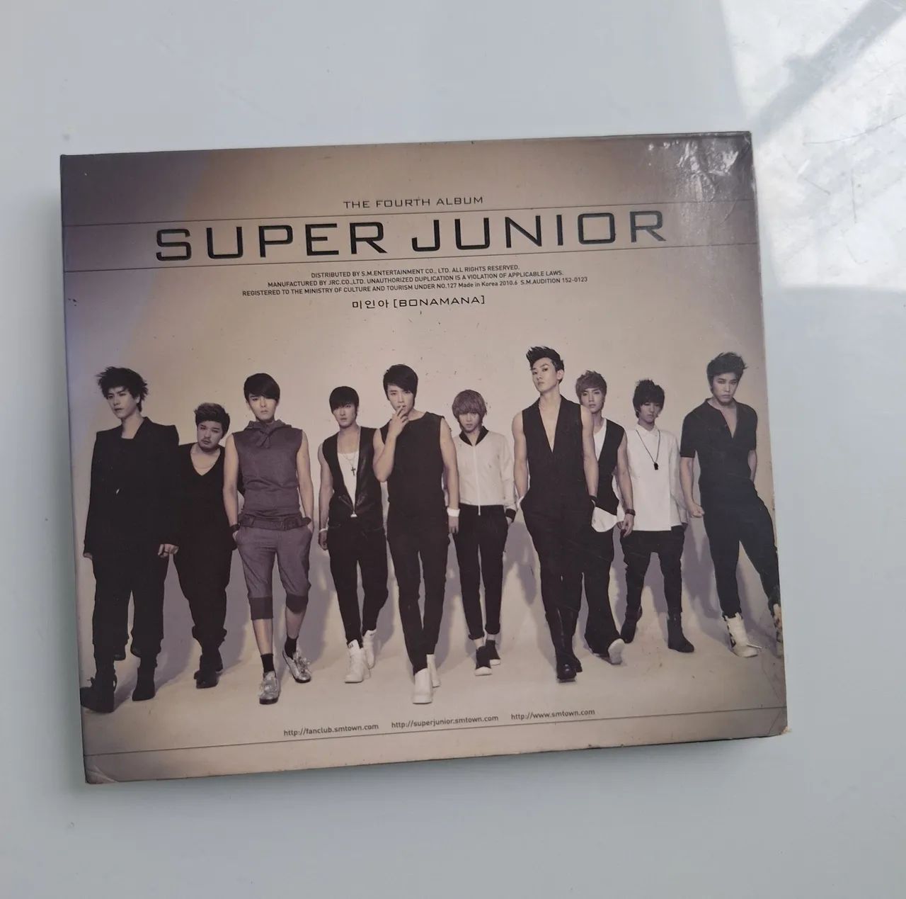 Super Junior - The 4th Album (Bonamana)