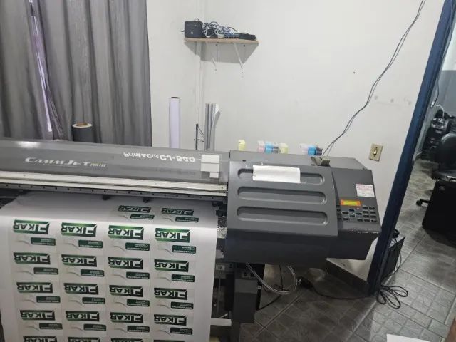 PLOTTER ROLAND CJ-540 COM IMPRESSÃO E RECORTE - Foto 4