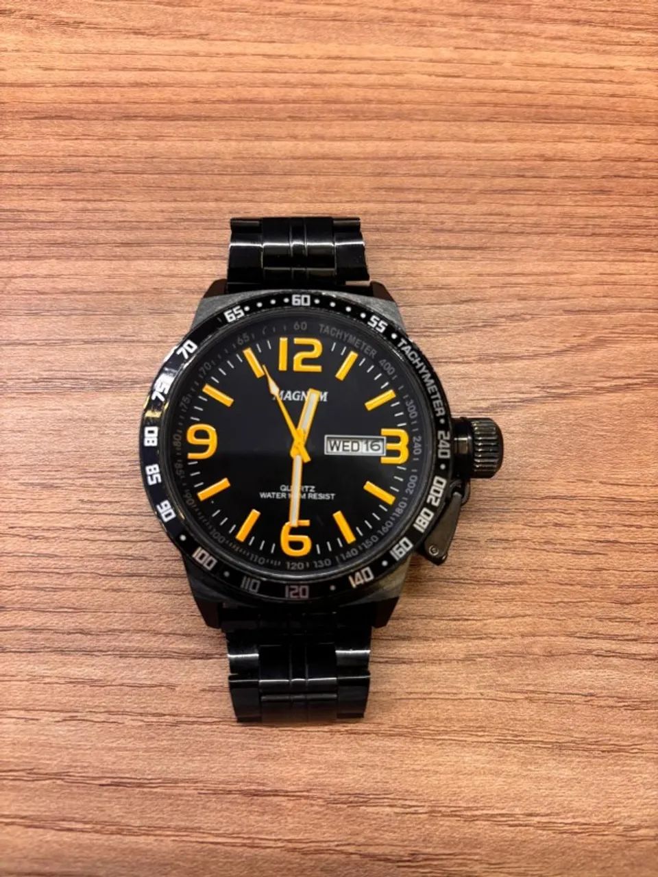 Relógio Masculino Magnum Grande Casual Black