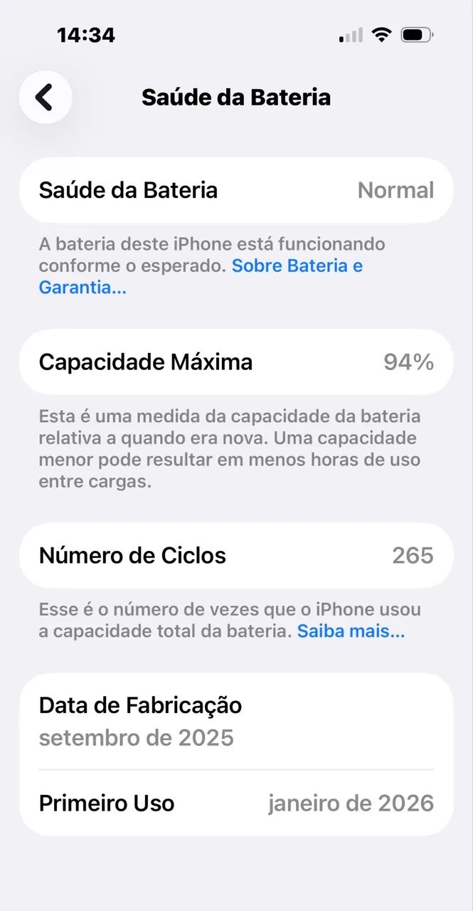 iPhone 15 128gb 5 meses de garantia pela Apple  - Foto 2