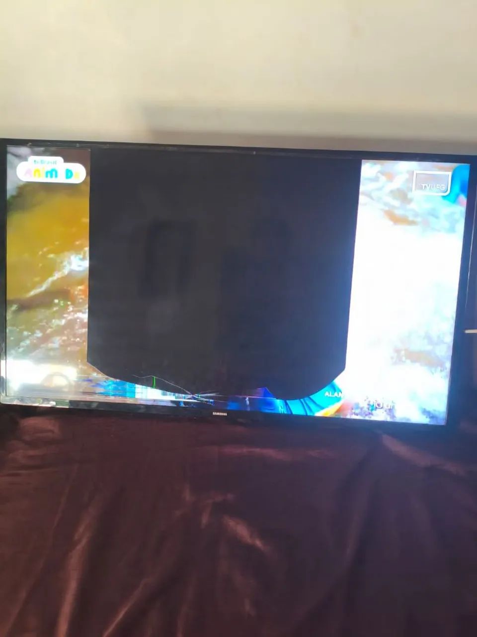 Tv com tela danificada  - Foto 4