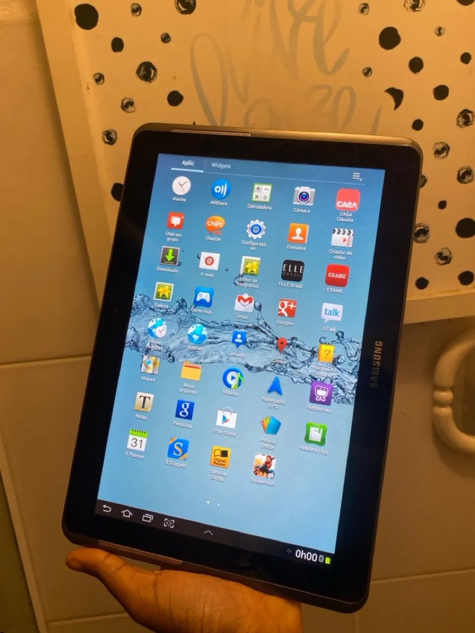 TABLET 10 polegadas Samsung todo bom  - Foto 2