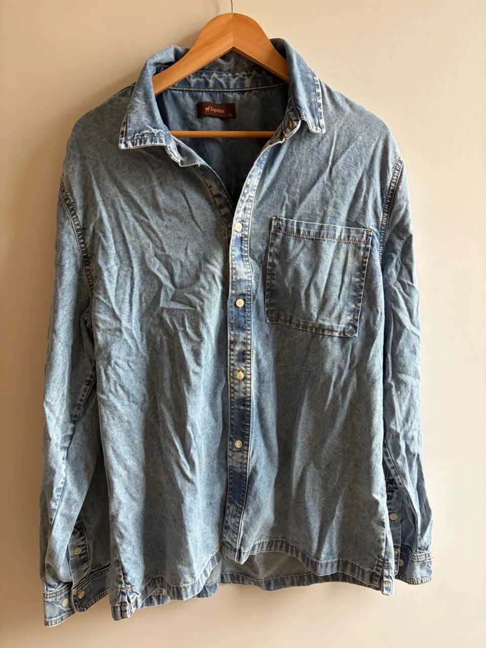 Camisa jeans Zapalla