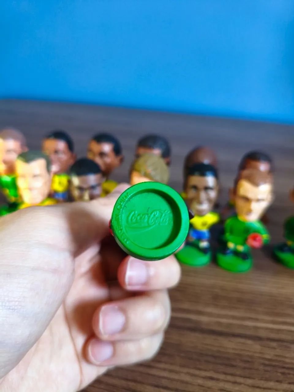 Mini Craque Coca Cola Copa 98 - Coleção 13 Bonecos Raros - Foto 3