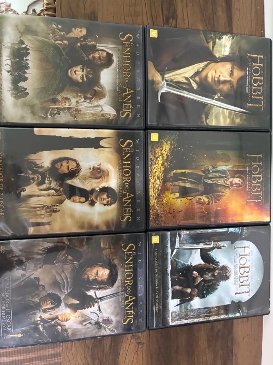 Coleção DVDs ao Senhor dos Anéis e O Hobbit