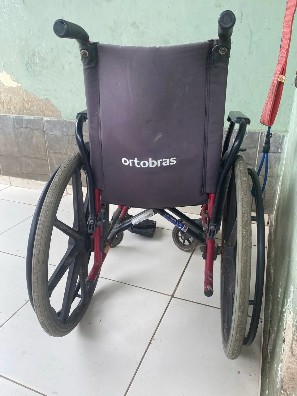 Cadeira de rodas ortobras  - Foto 2