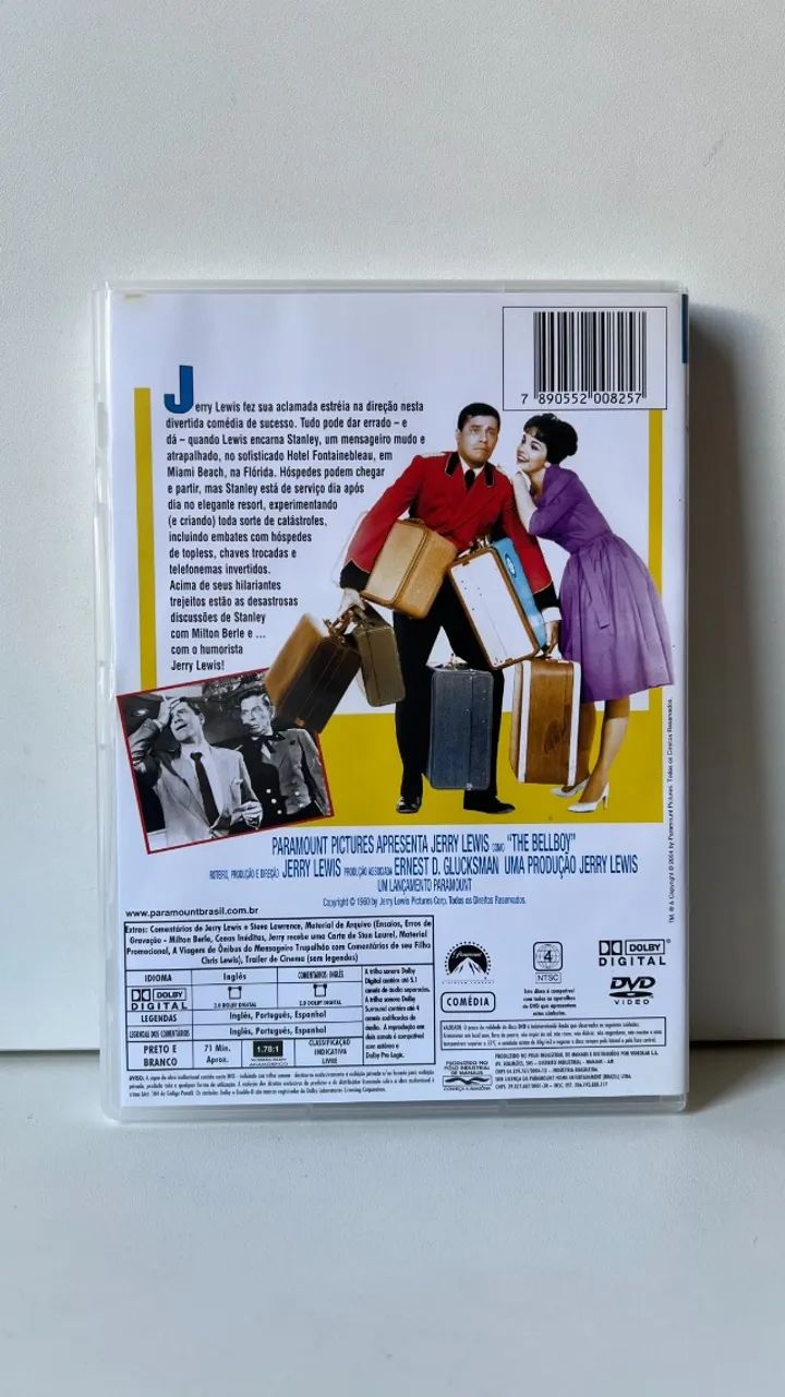 DVD - O Mensageiro Trapalhão: Jerry Lewis - Foto 3