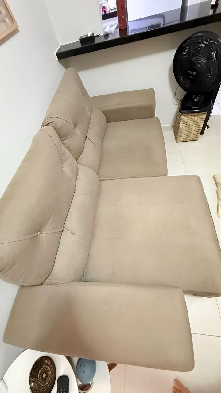 Sofá 3 lugares Retrátil Reclinável - Foto 3