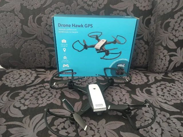Drone Multilaser Hawk Es257 Preto Hd 2.4ghz 1 Bateria (Usado)