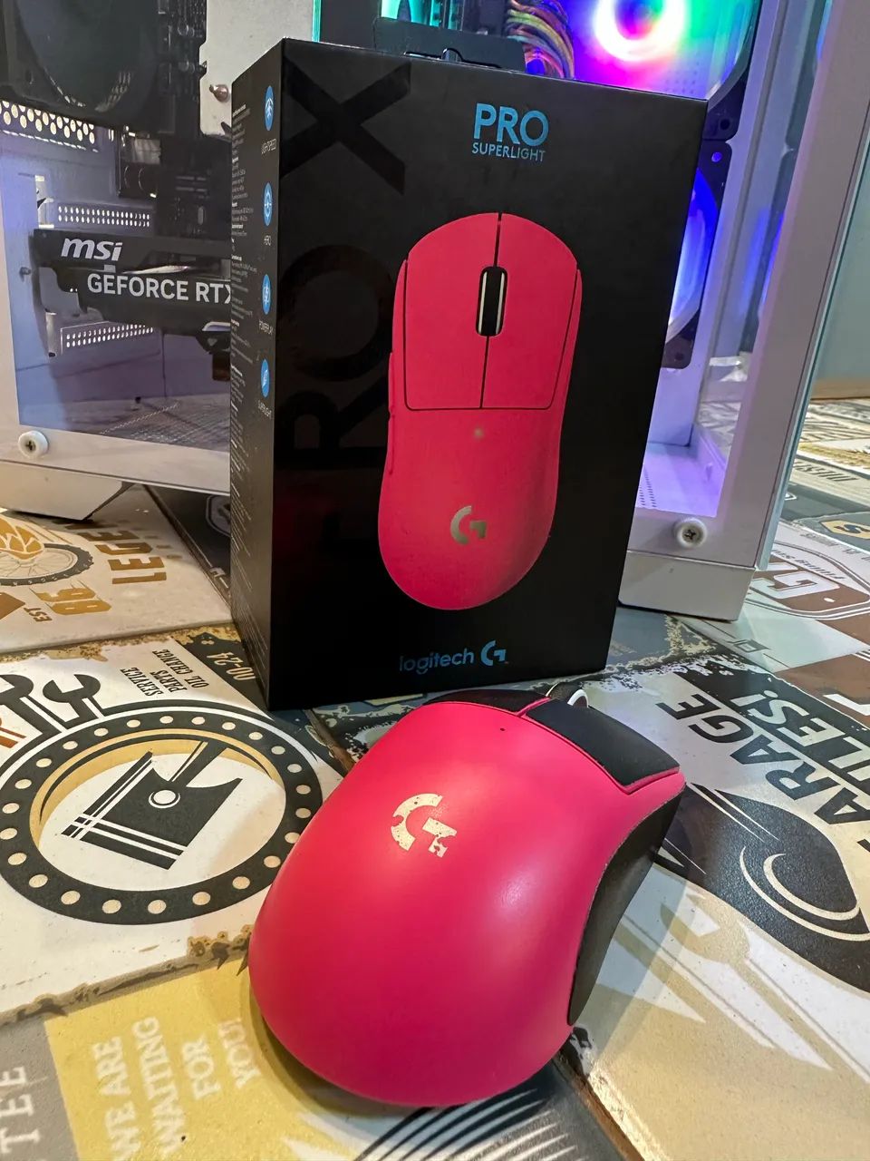 Mouse Logitech G Pro X Superlight  - Foto 3