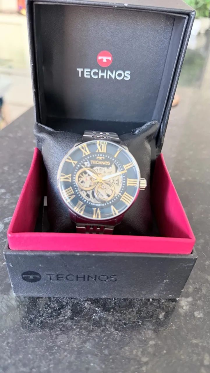 Relógio techno automático 