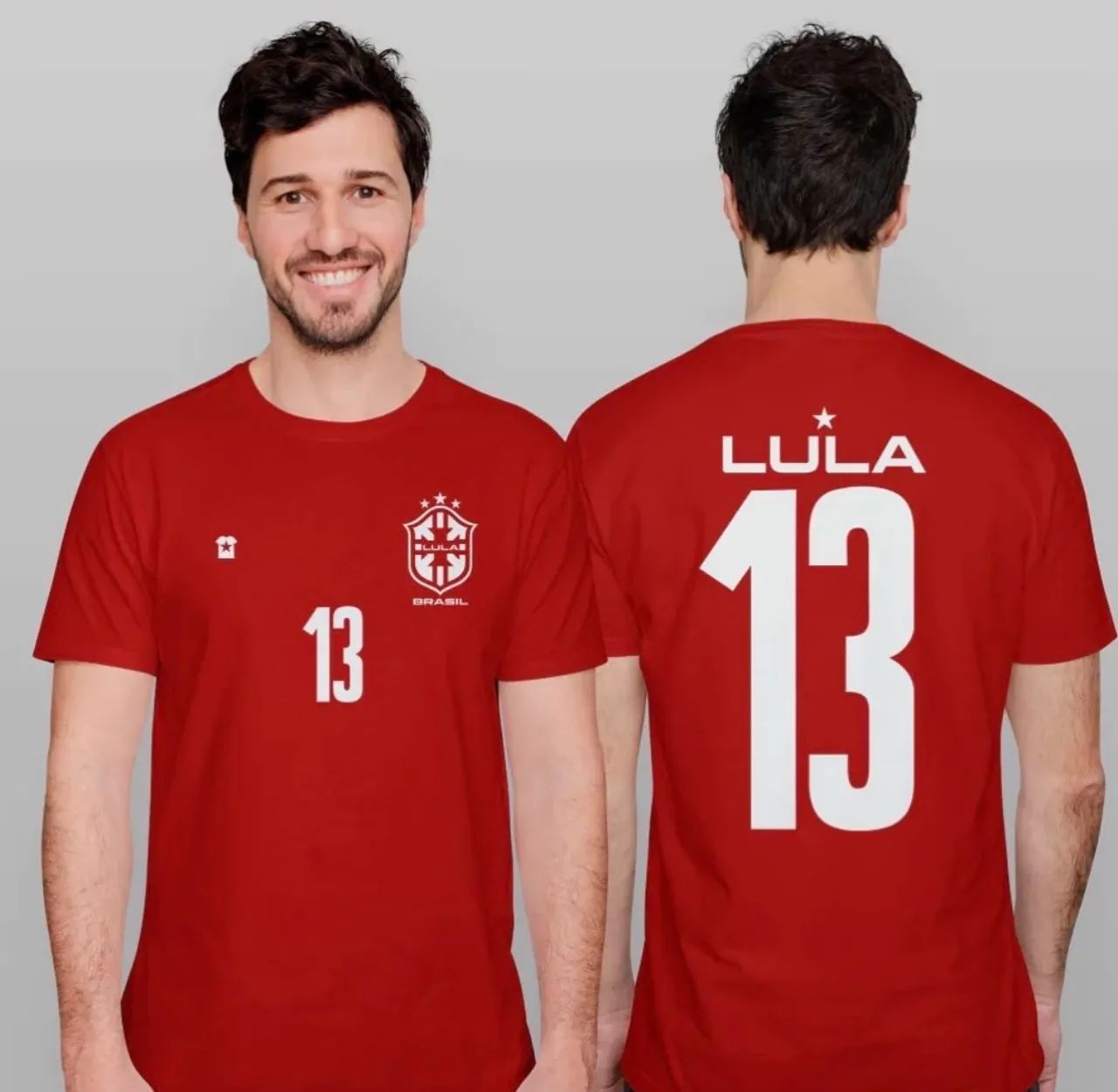 Camisa Lula Copa Brasil Seminova Tamanho P/PP - Foto 2