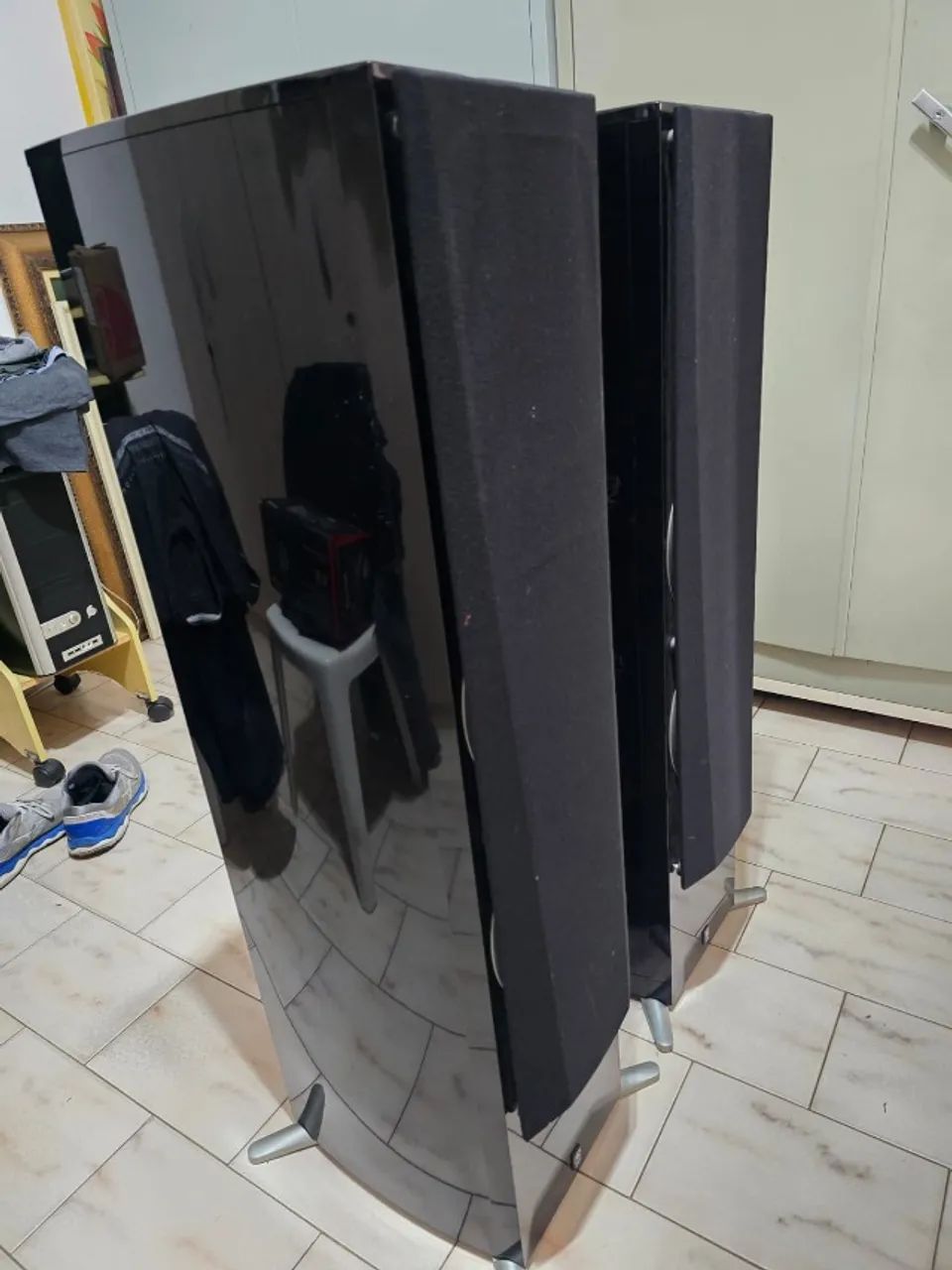 PAR DE CAIXA YAMAHA NS-777BL - Foto 4