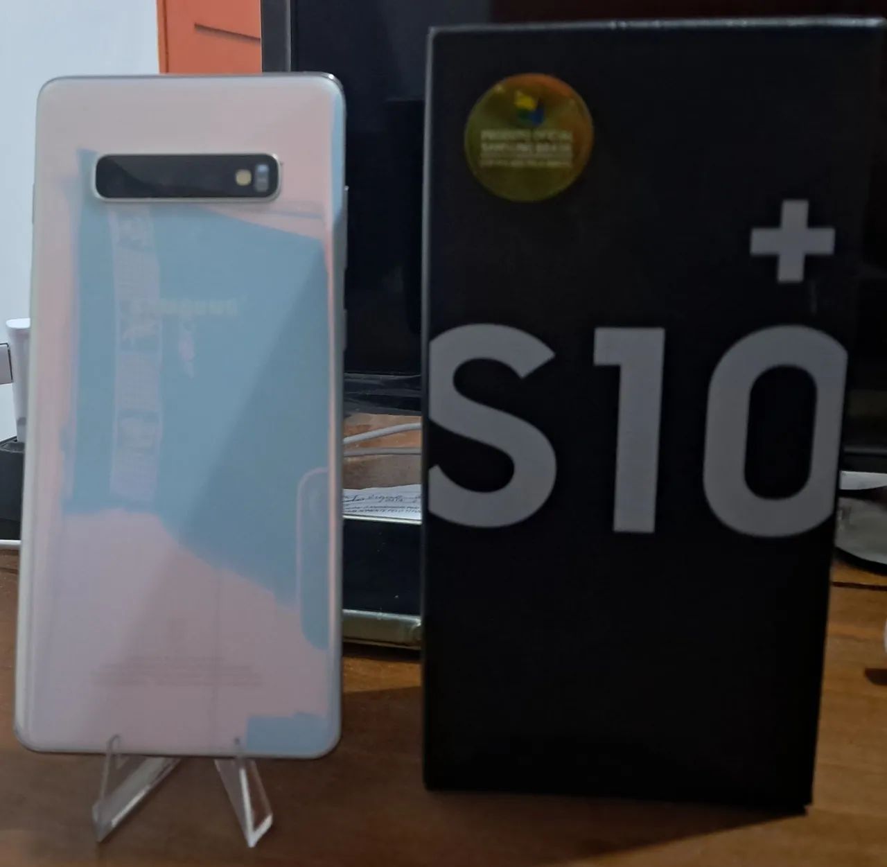 Celular Samsung Galaxy S10+ sem carregador - Foto 2