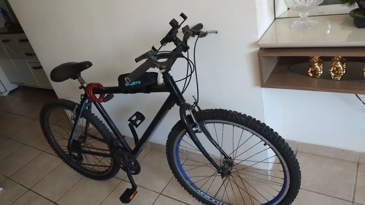 Vendo Bicicleta Quadro Alumínio  - Foto 3