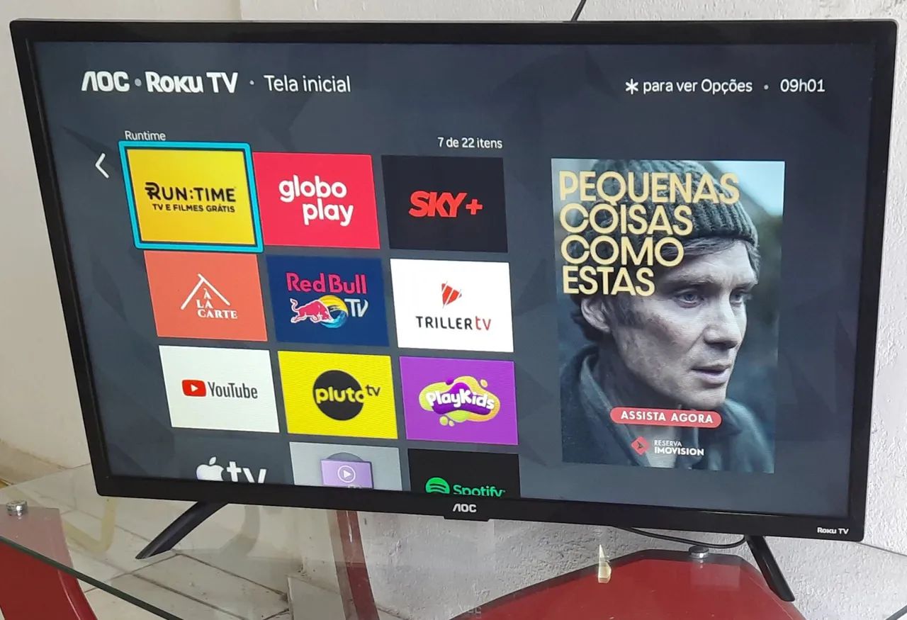 TV SMART AOC ROKU 32 POLEGADAS  - Foto 4