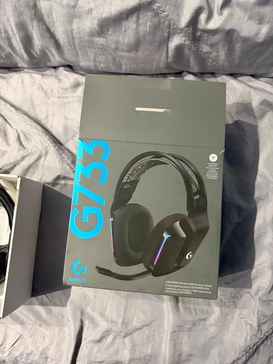 Headset Gamer Logitech G733 LIGHTSPEED Wireless RGB - Completo