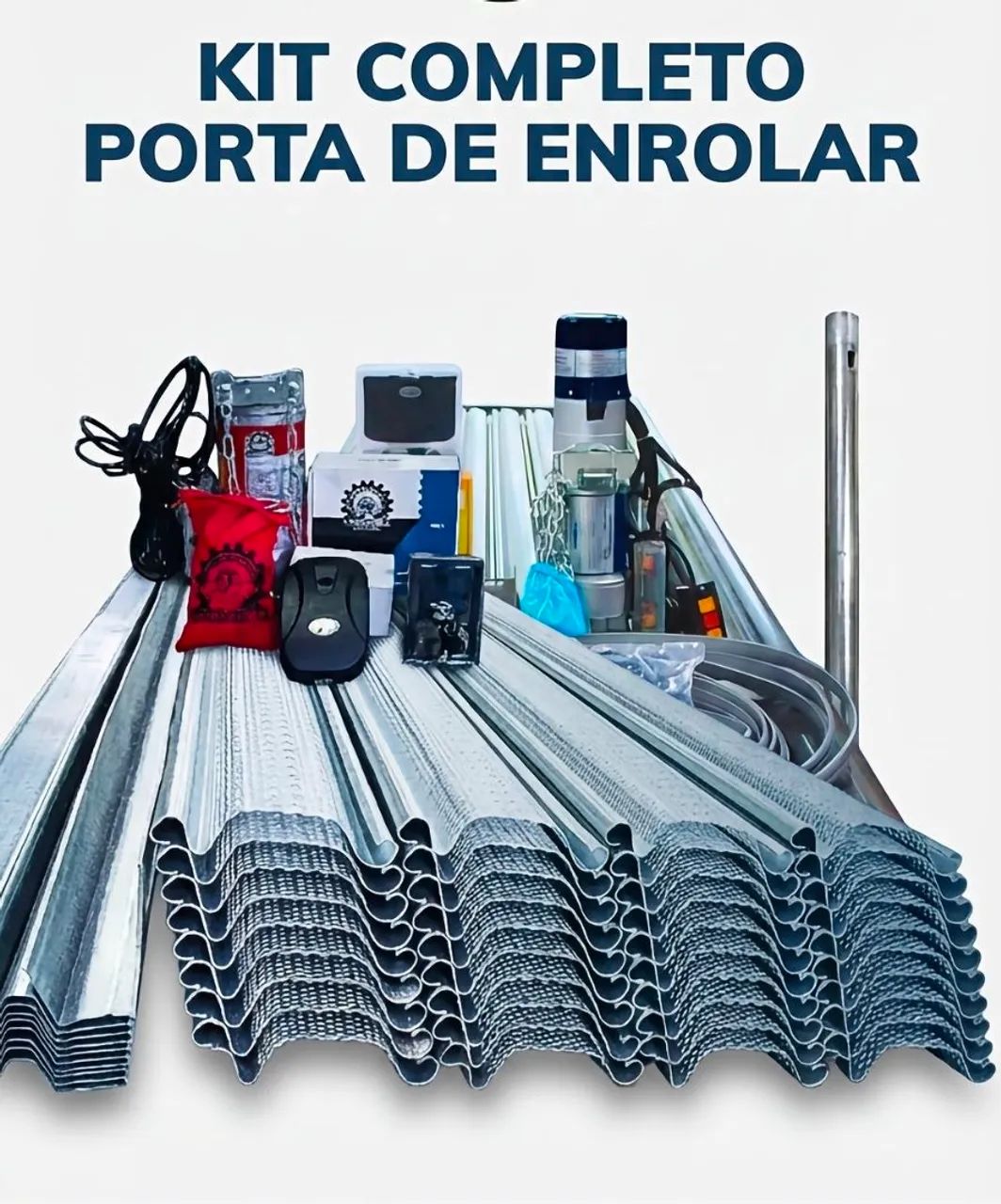 Porta de enrolar automática 