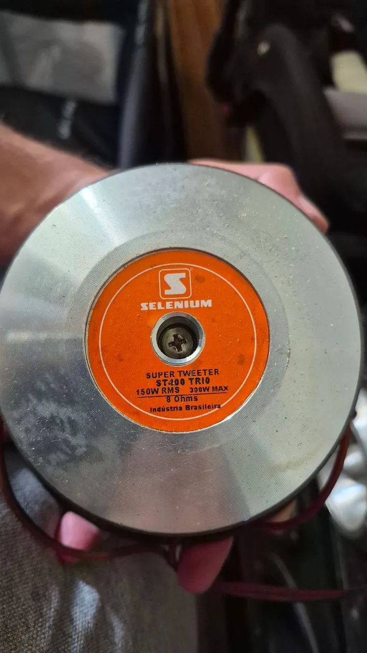 Raridade Selenium Kit super tweeter, driver, corneta e caixa - Foto 4