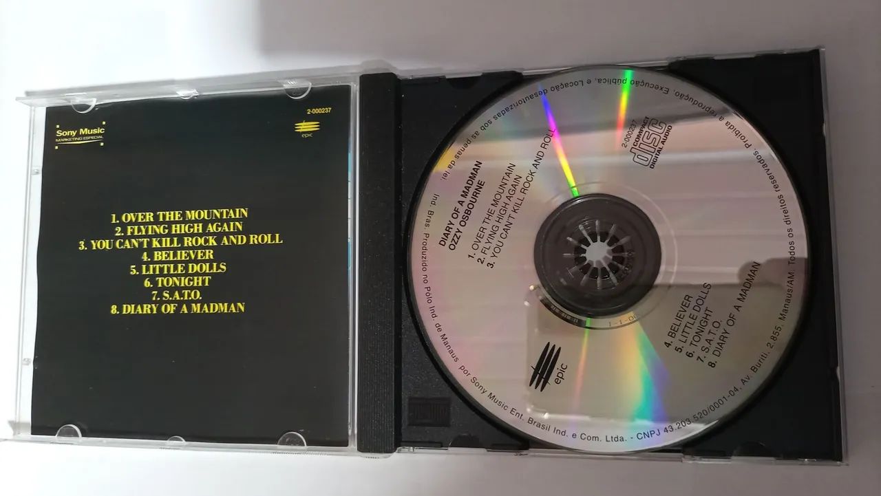 CD Ozzy Osbourne Diary of Madman - CDs, DVDs etc - Assunção, São
