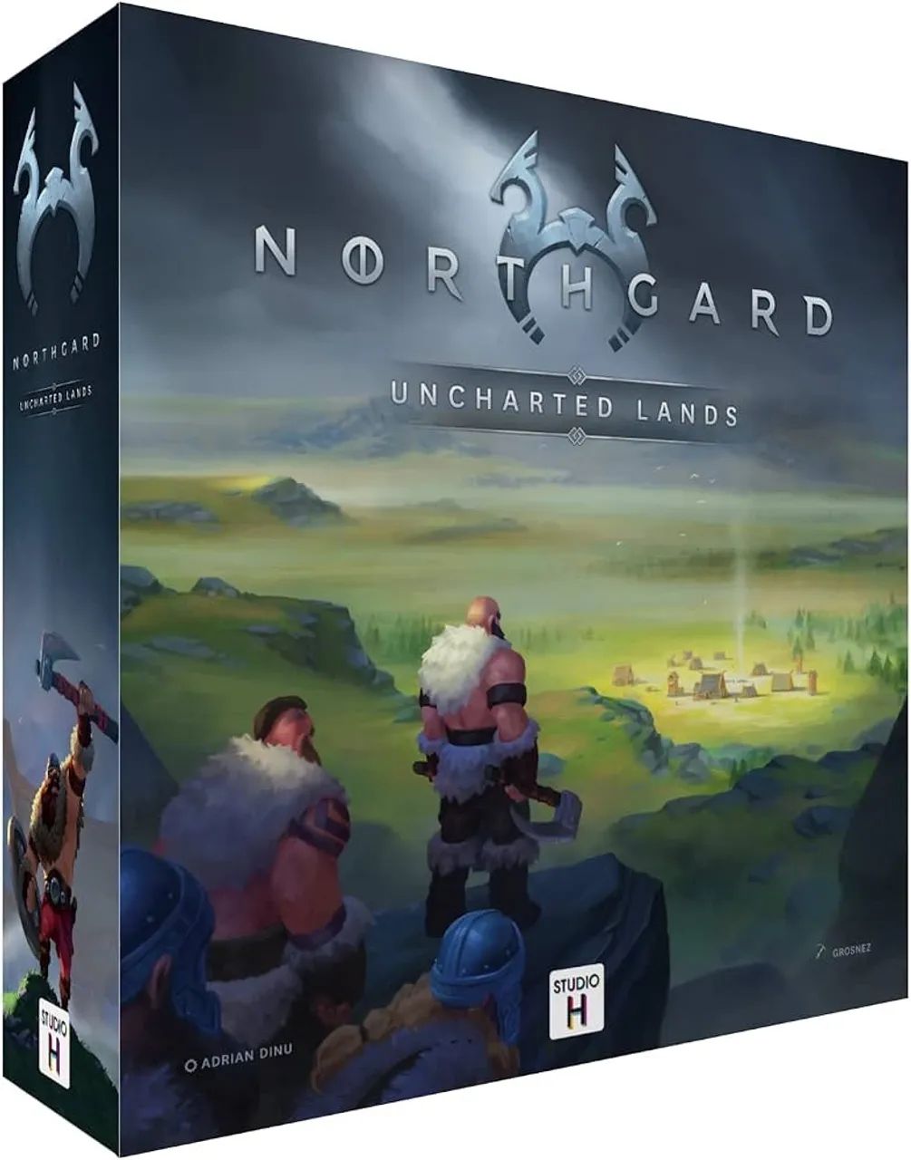 Northgard board game com expansões 
