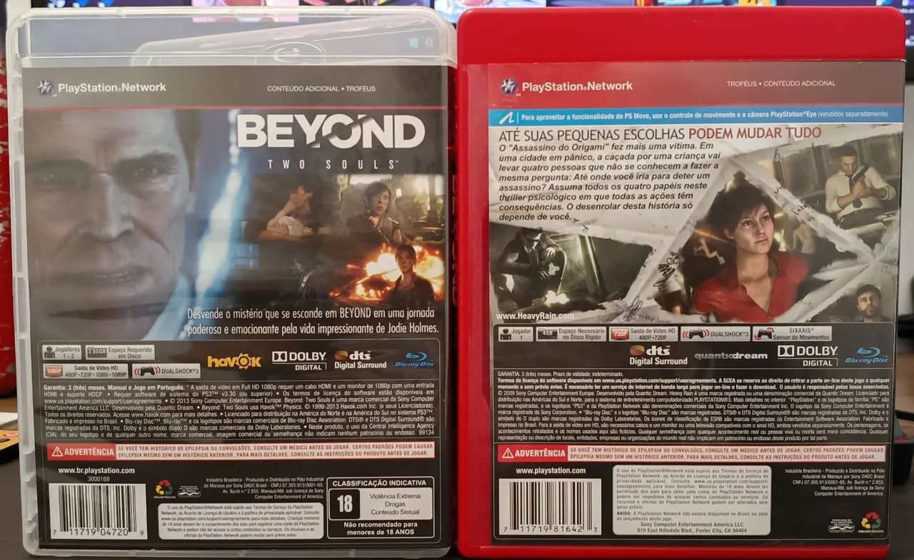 Combo Beyond & Heavy Rain - PS3 - Foto 2
