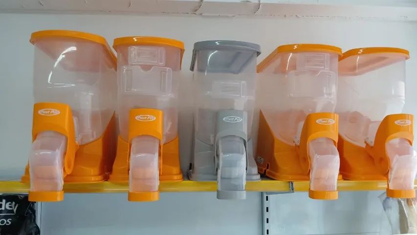 dispenser para rações, cereais, etc - Foto 3